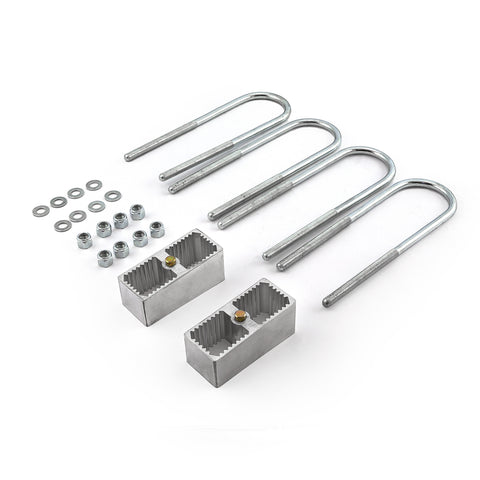 Speedmaster® 2" Lift And Lowering Kit Aluminum Block With U-Bolts And Hardware